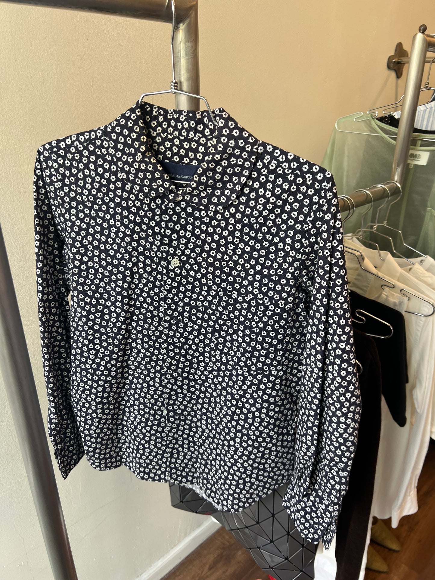 Comme des Garçons Flower Blouse