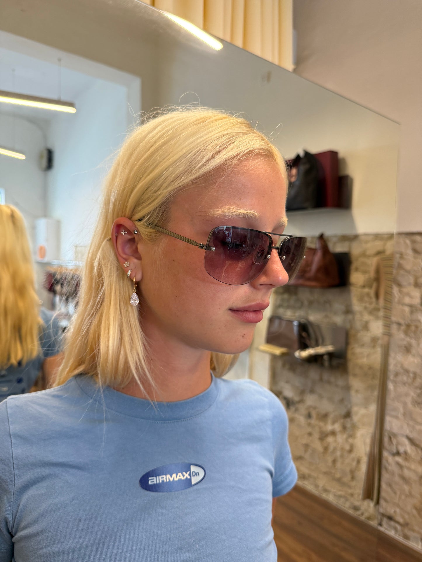 Rimless Gradient Sunglasses c. 2000s