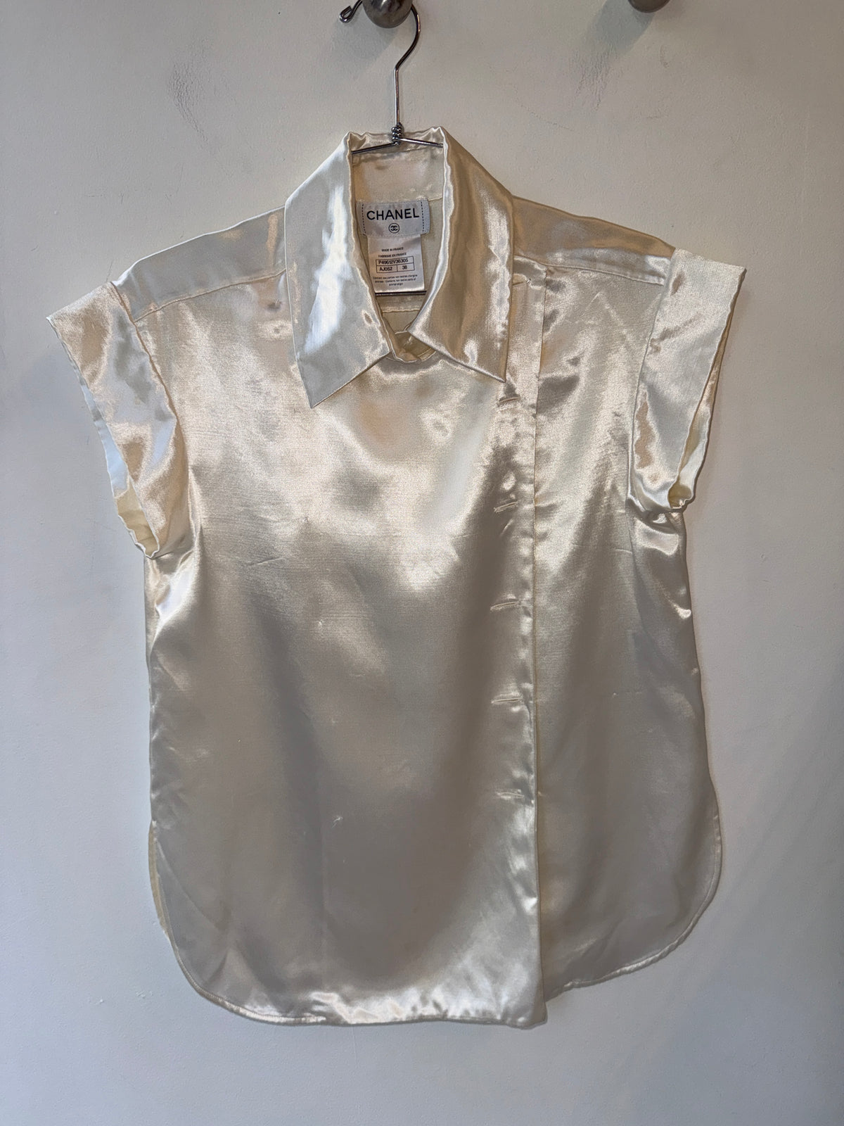 Chanel Asymmetric Double-Sided Wrap Shirt – 2010s