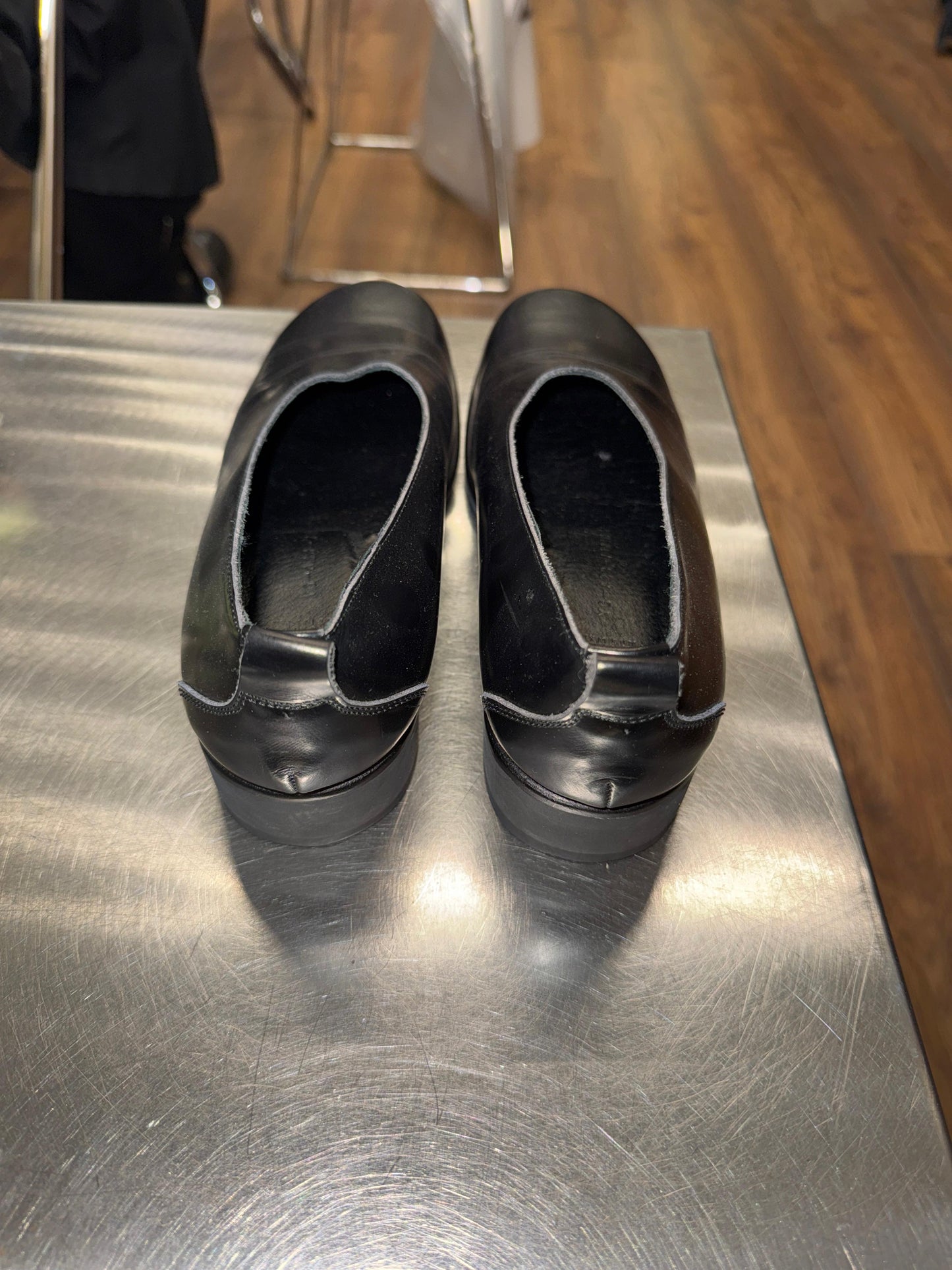 Y’s Yohji Yamamoto 90s Minimal Leather Flats