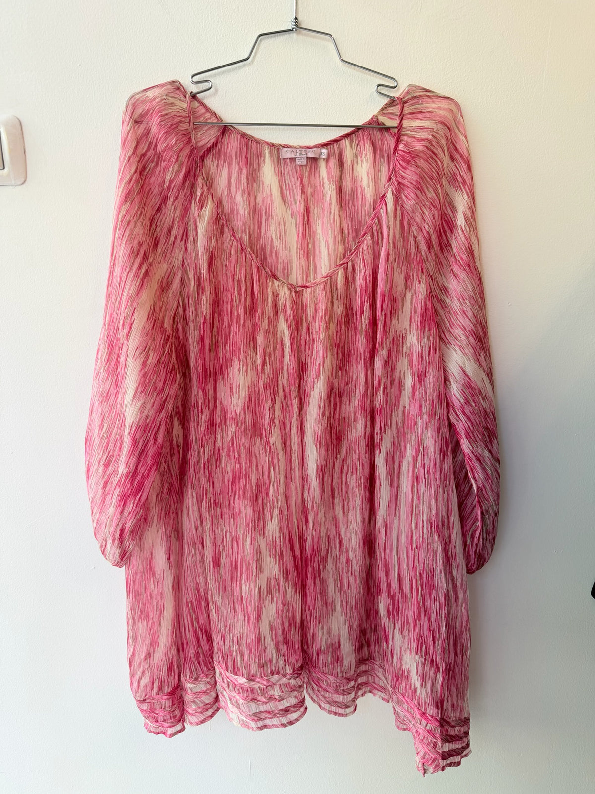 Calypso St. Barth Silk Printed Tunic