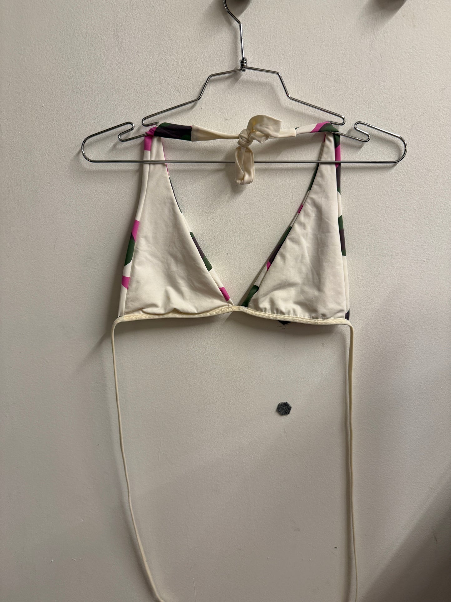 Vintage Printed Bikini Top