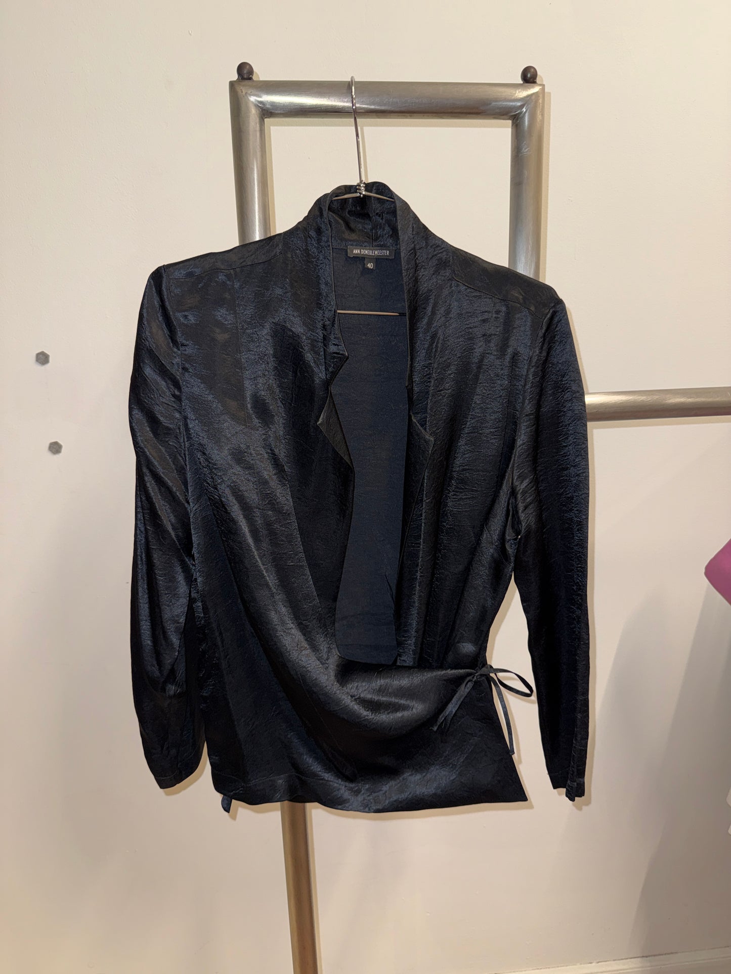 Ann Demeulemeester Lace-Up Top