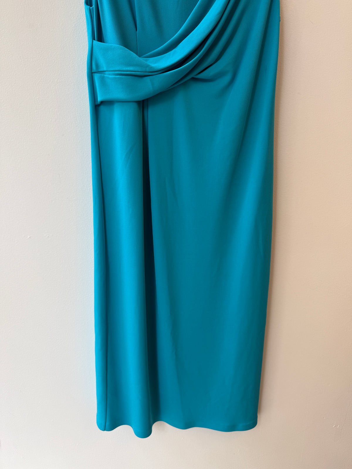 Max Mara Sleeveless Drape Dress