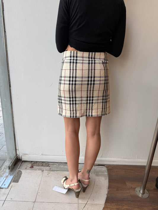 Burberry London Blue Label Nova Check Mini Skirt