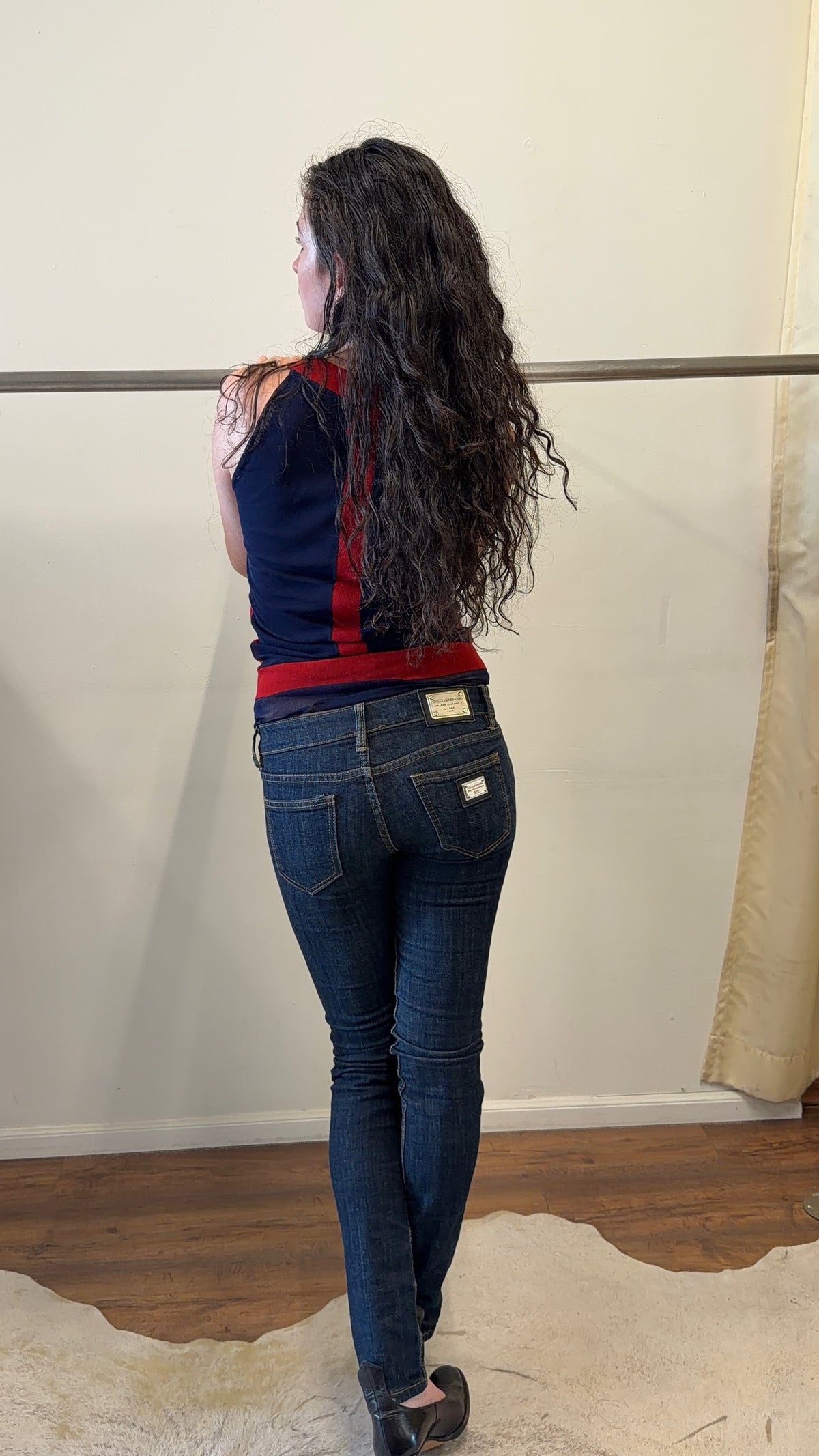 2000s Dolce & Gabbana Dark Wash Skinny Jeans