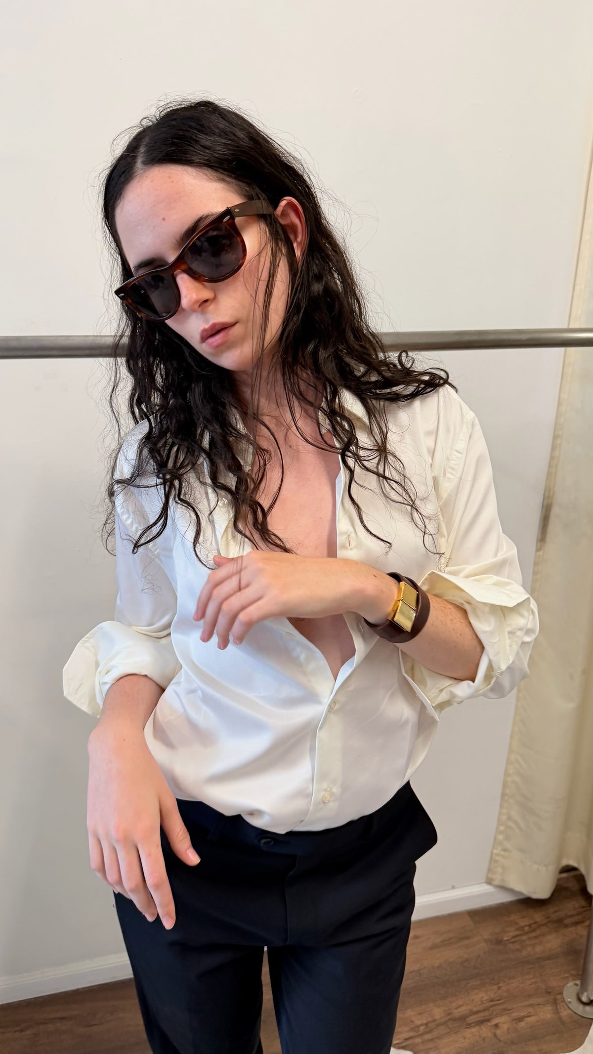 Español Ivory Button-Down Shirt