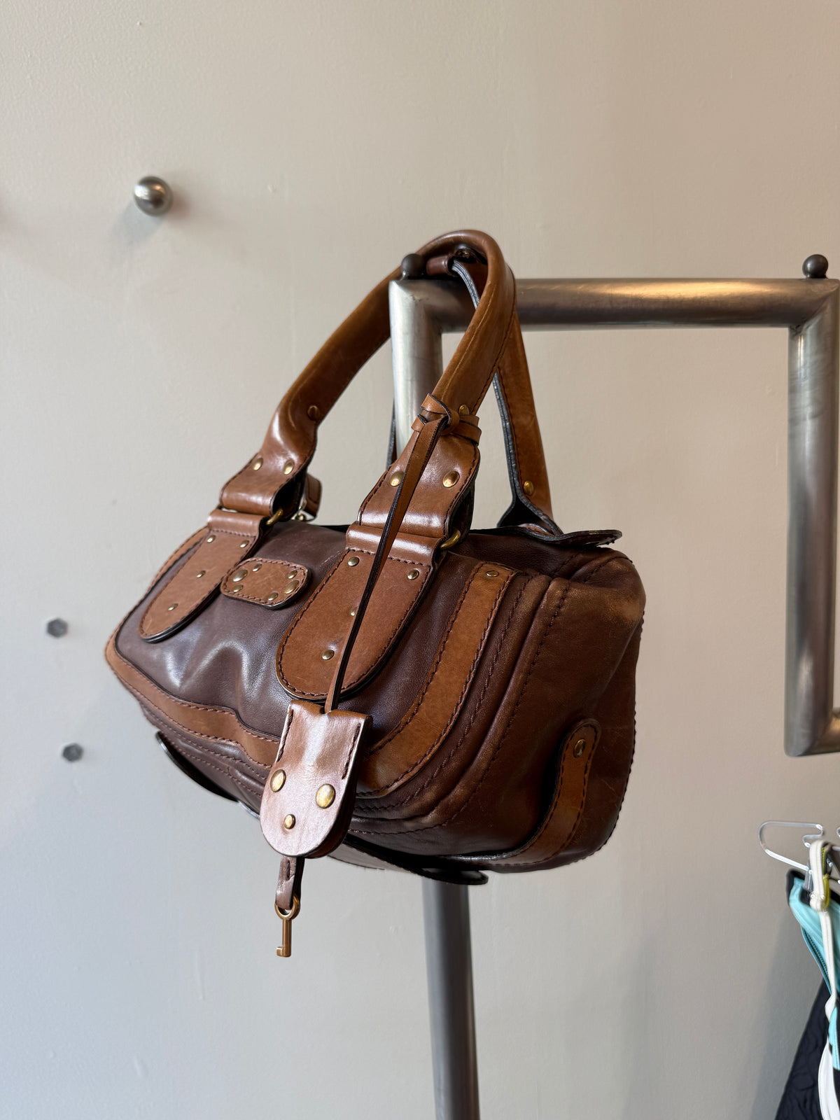 Chloe Paddington Padlock Satchel