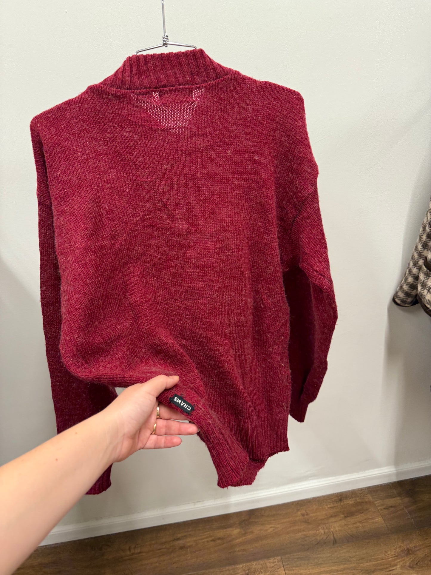 Chams de Baron 80s Wool Knit