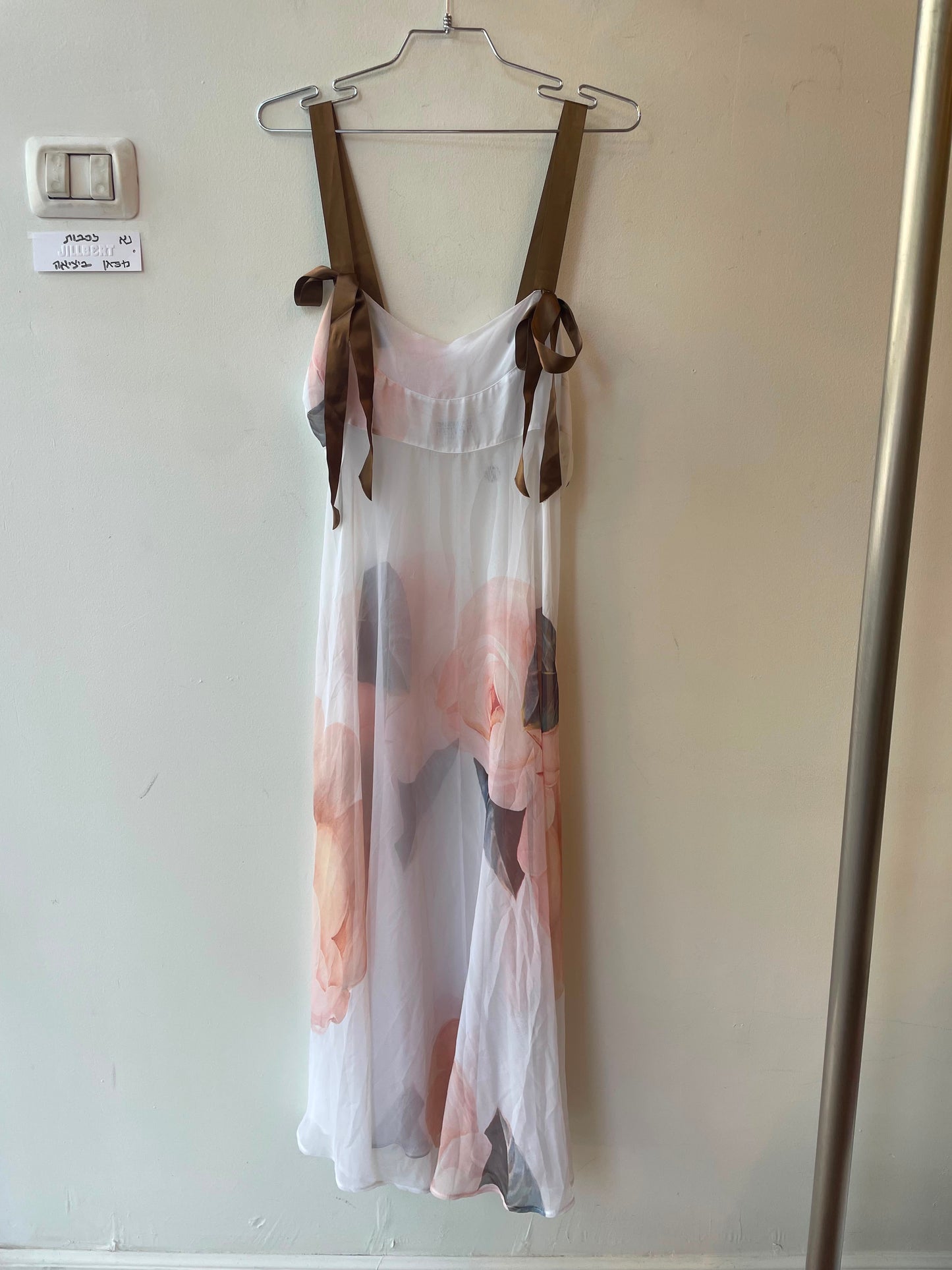 Vintage Gianfranco Ferré Sheer Floral Maxi Dress – 1990s