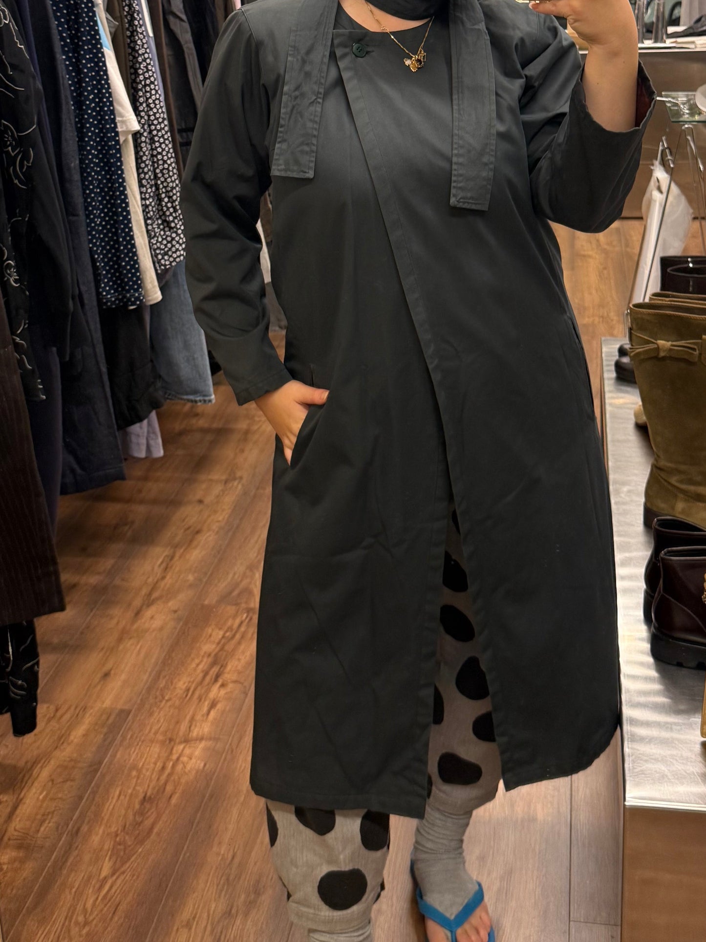 Calvin Klein coat 1980 Hong Kong