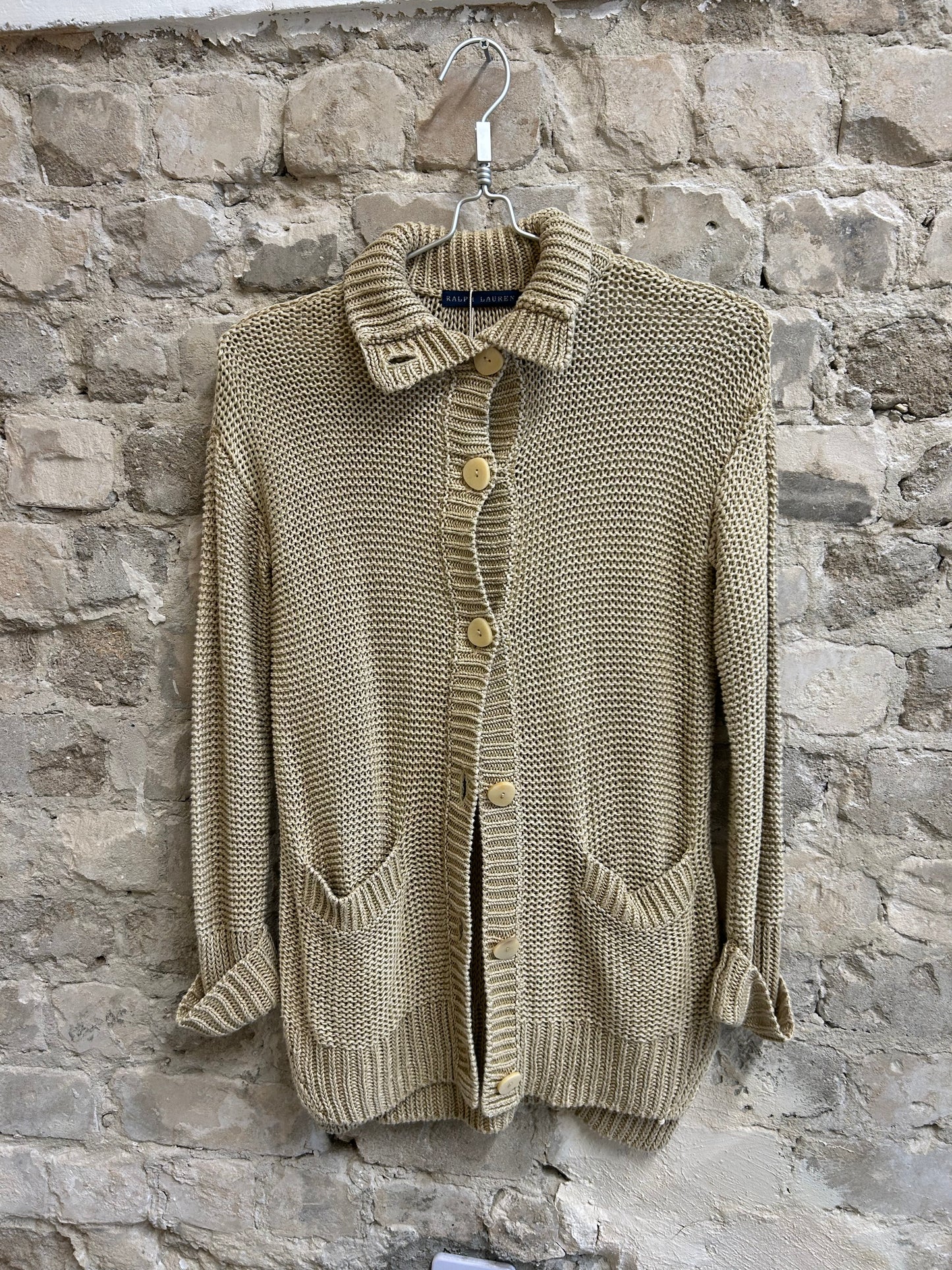 RALPH LAUREN linen knit