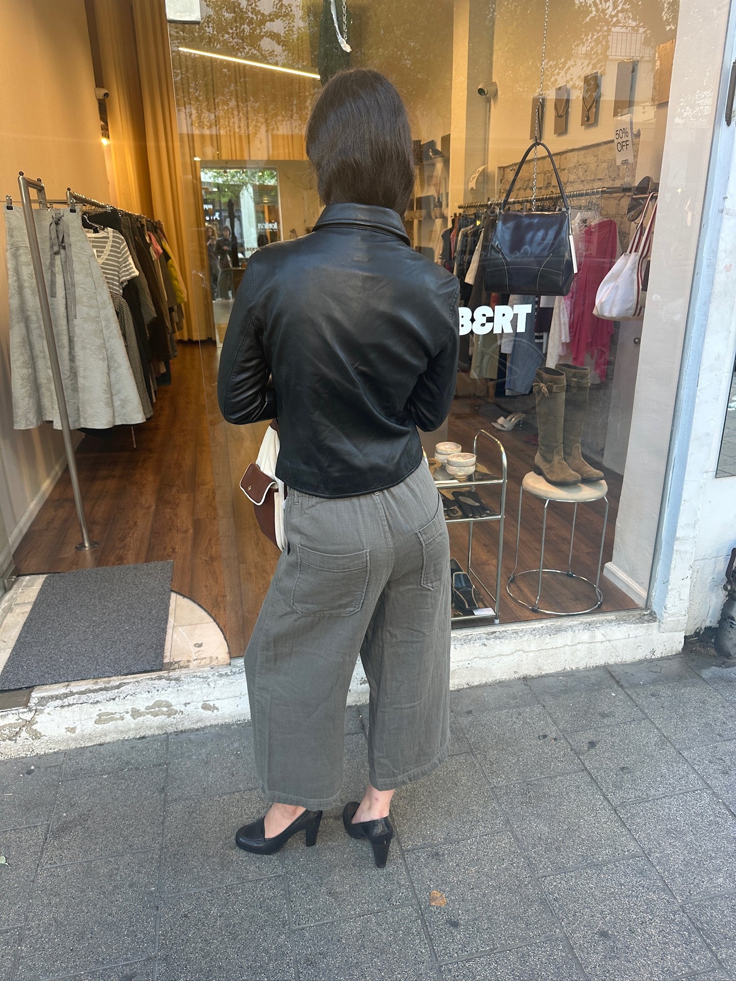 Plantation by Issey Miyake cotton pants