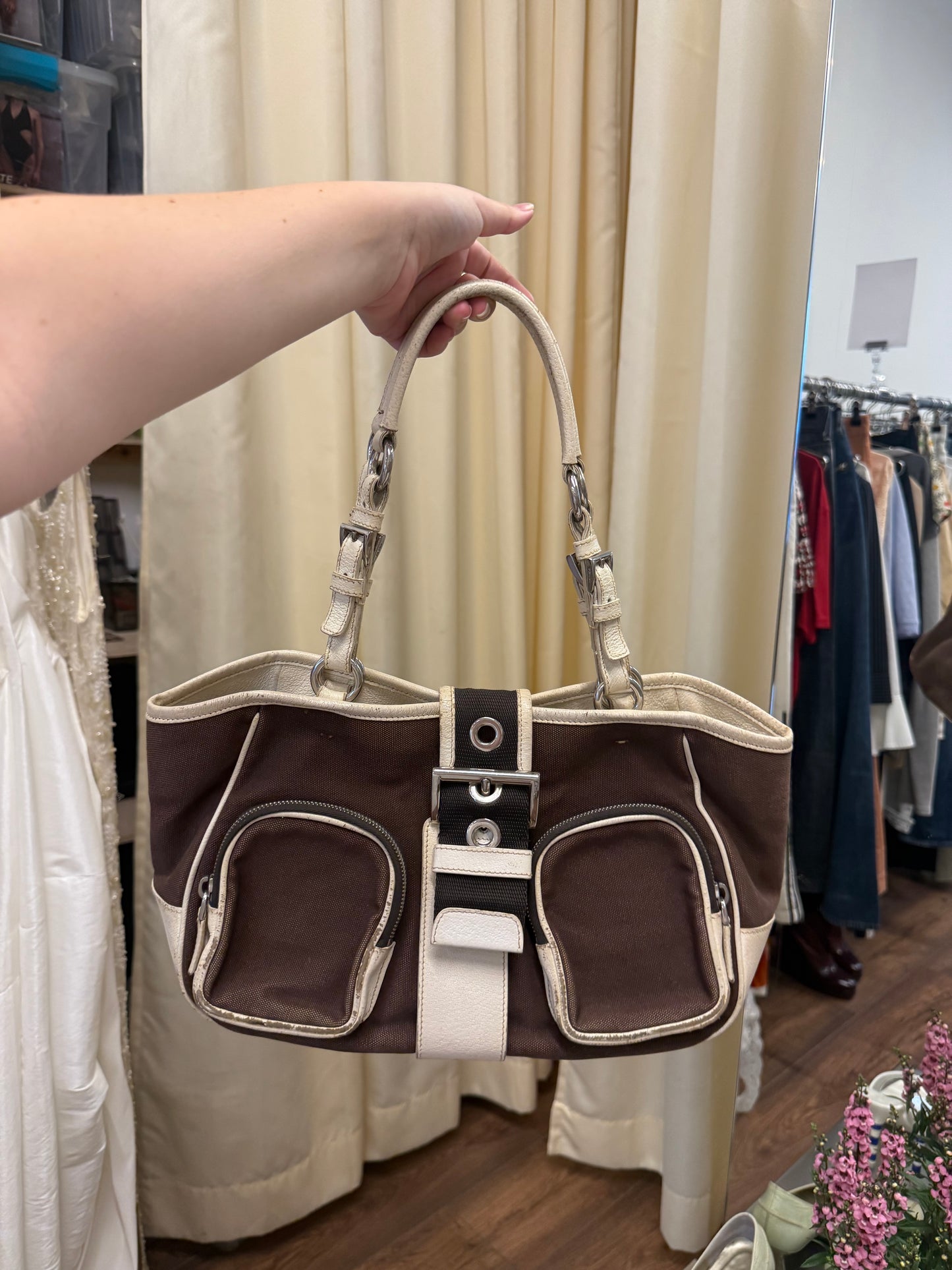 Prada Early 2002s Utility Shoulder Bag