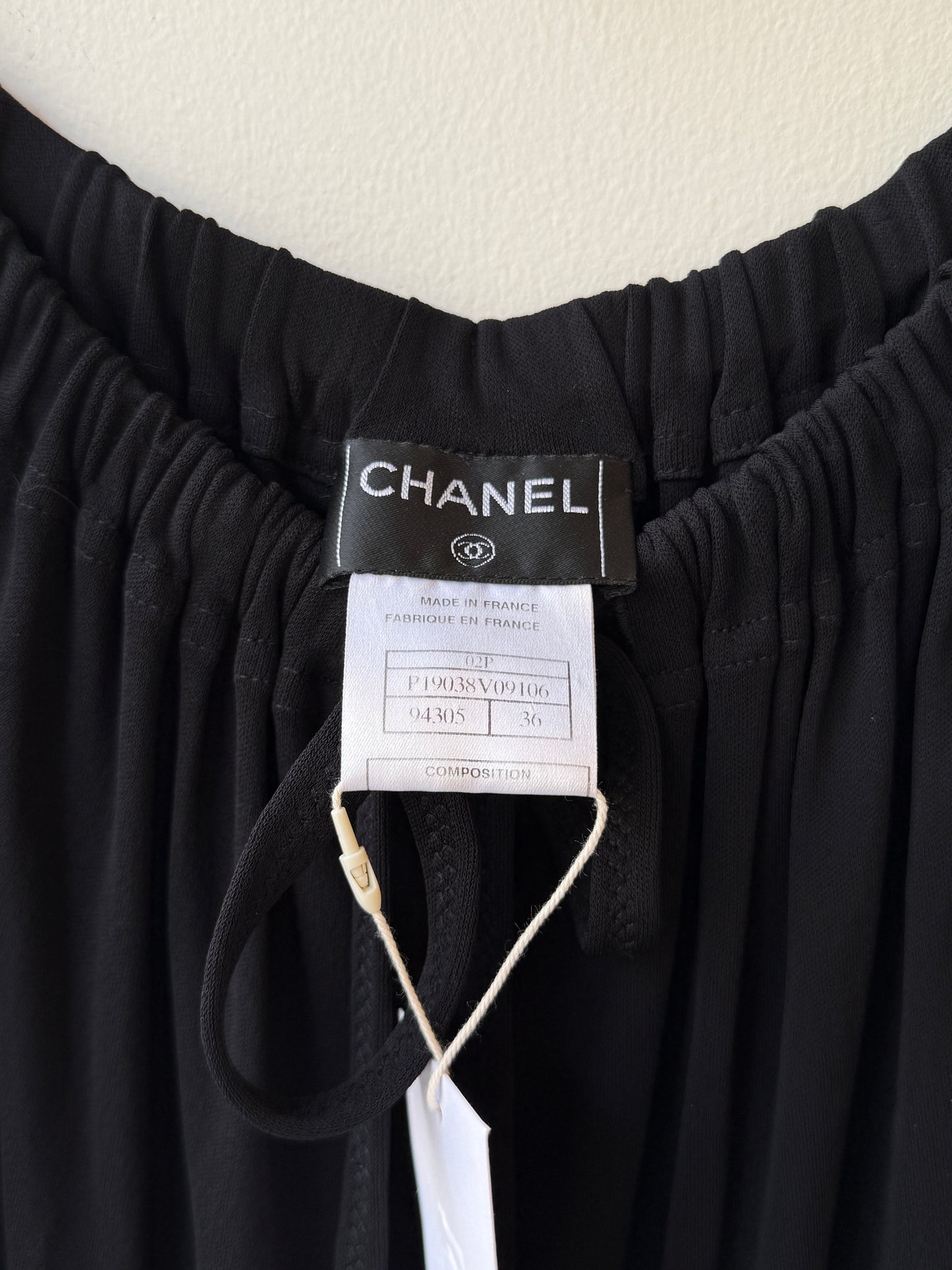 Chanel Drawstring Rayon Dress c. 2002