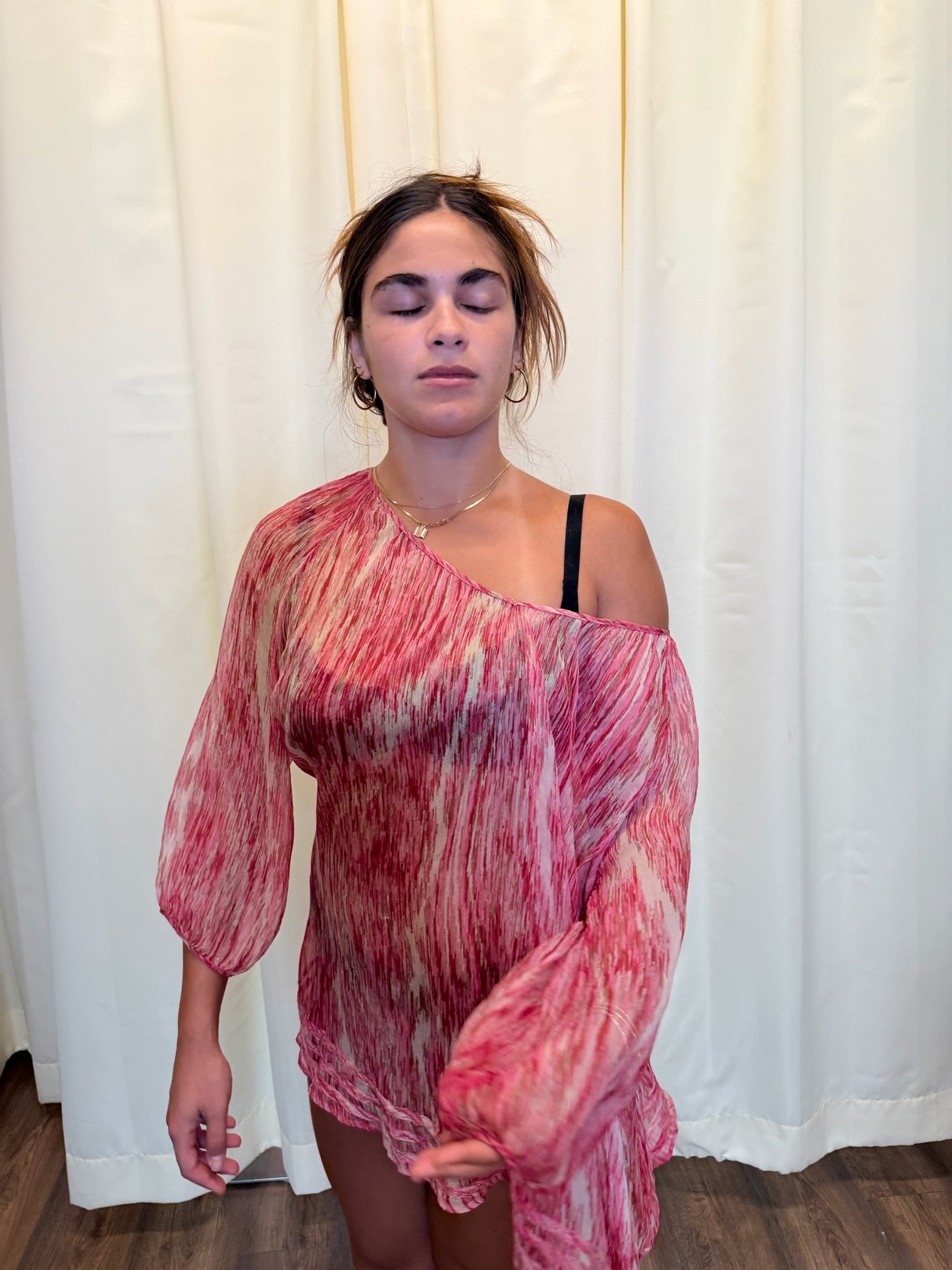 Calypso St. Barth Silk Printed Tunic