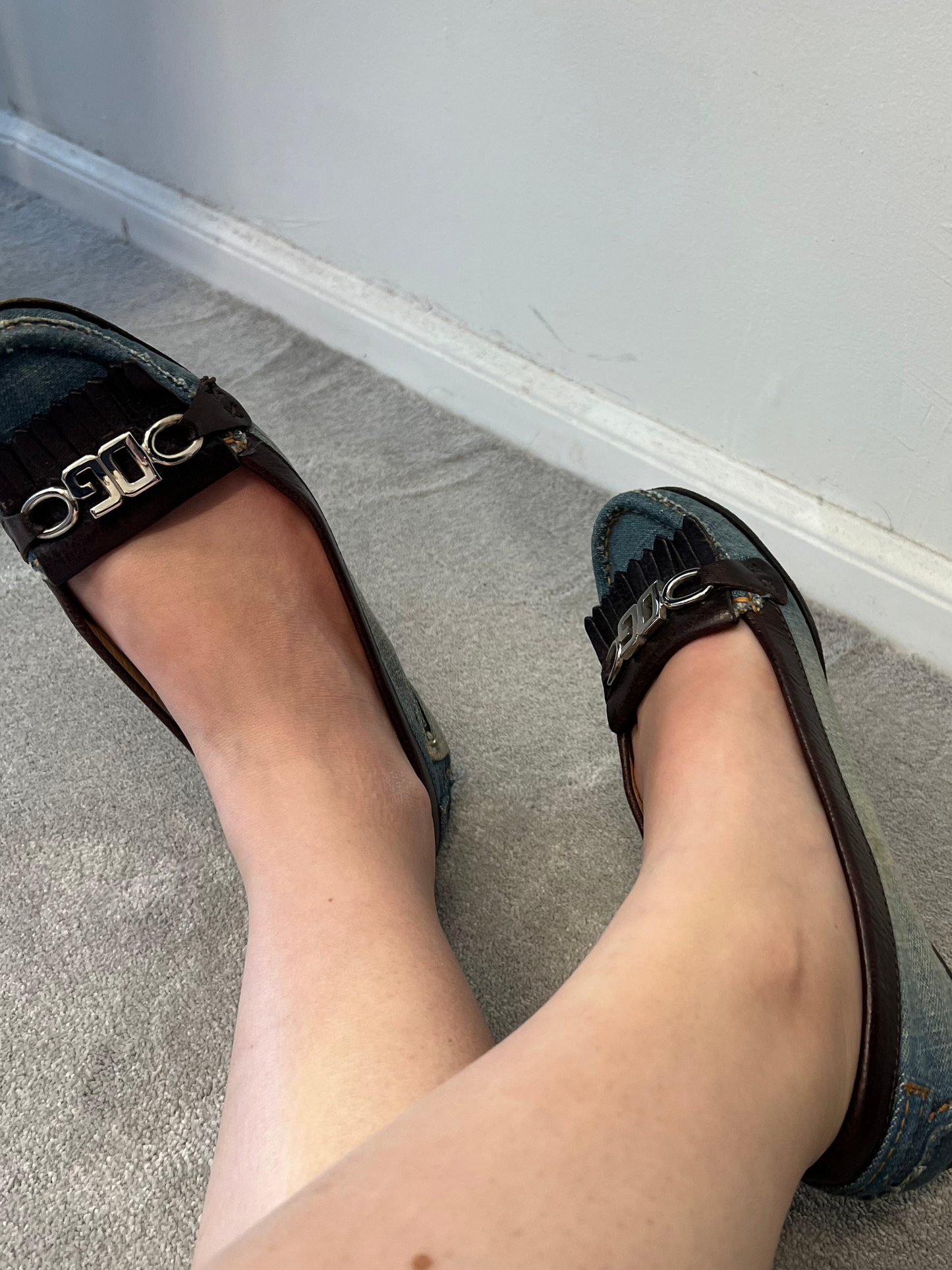 Dolce & Gabbana Jeans Flats