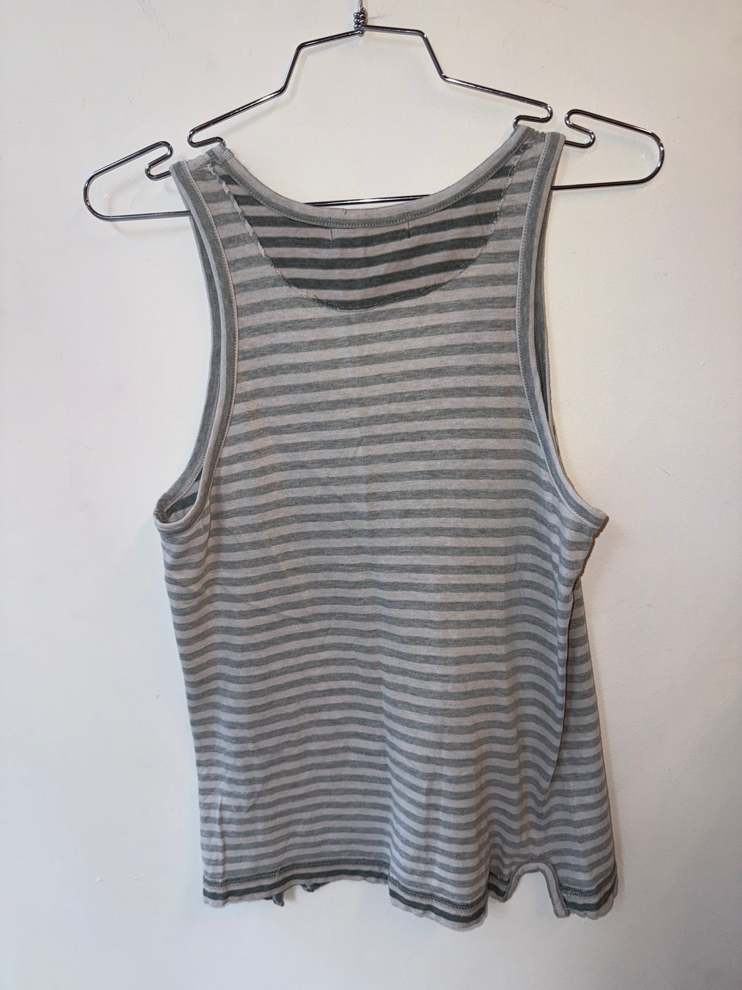 Y’s Yohji Yamamoto Striped Cotton Tank Top