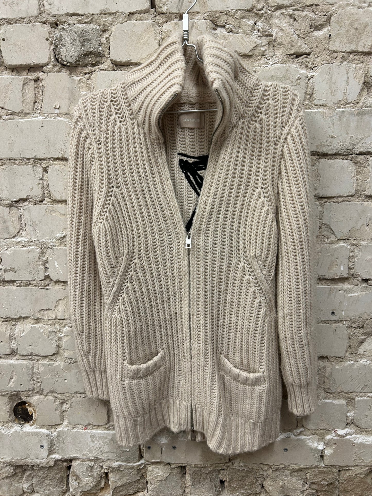 ZADIG & VOLTAIRE wool coat cardigan