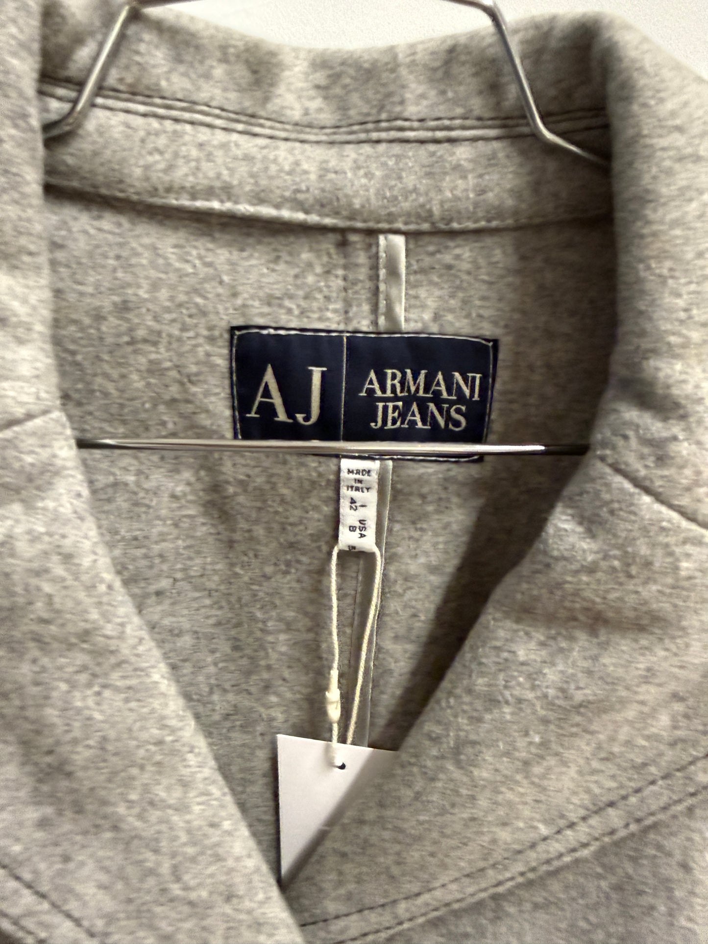 Armani Jeans Tailored Wool Jacket, Early 2000s
