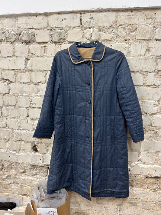 Quilted handmade coat