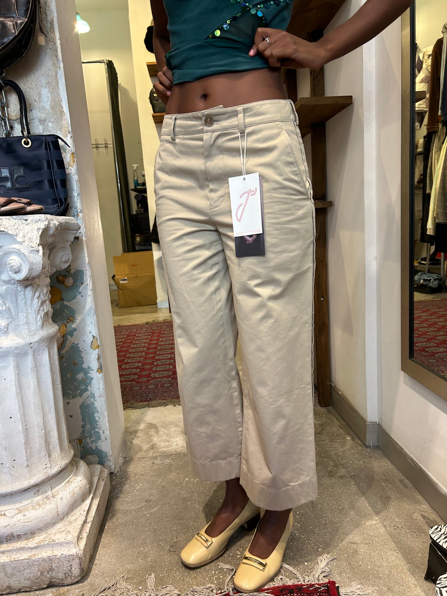 ACNA STUDIOS tailored capri pants