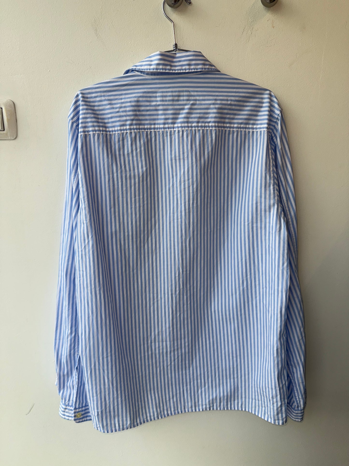 Officine Générale Striped Cotton Shirt