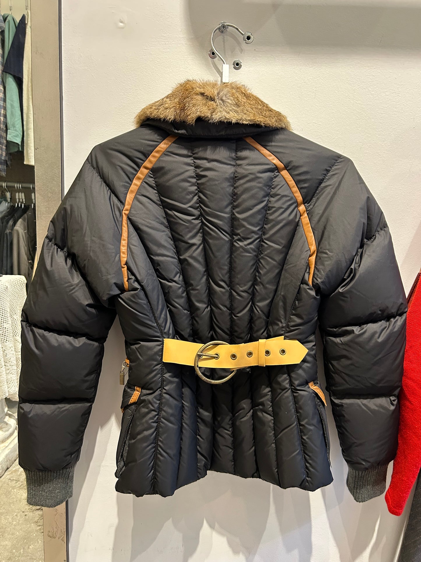 JUST CAVALLI puffer down nylon coat