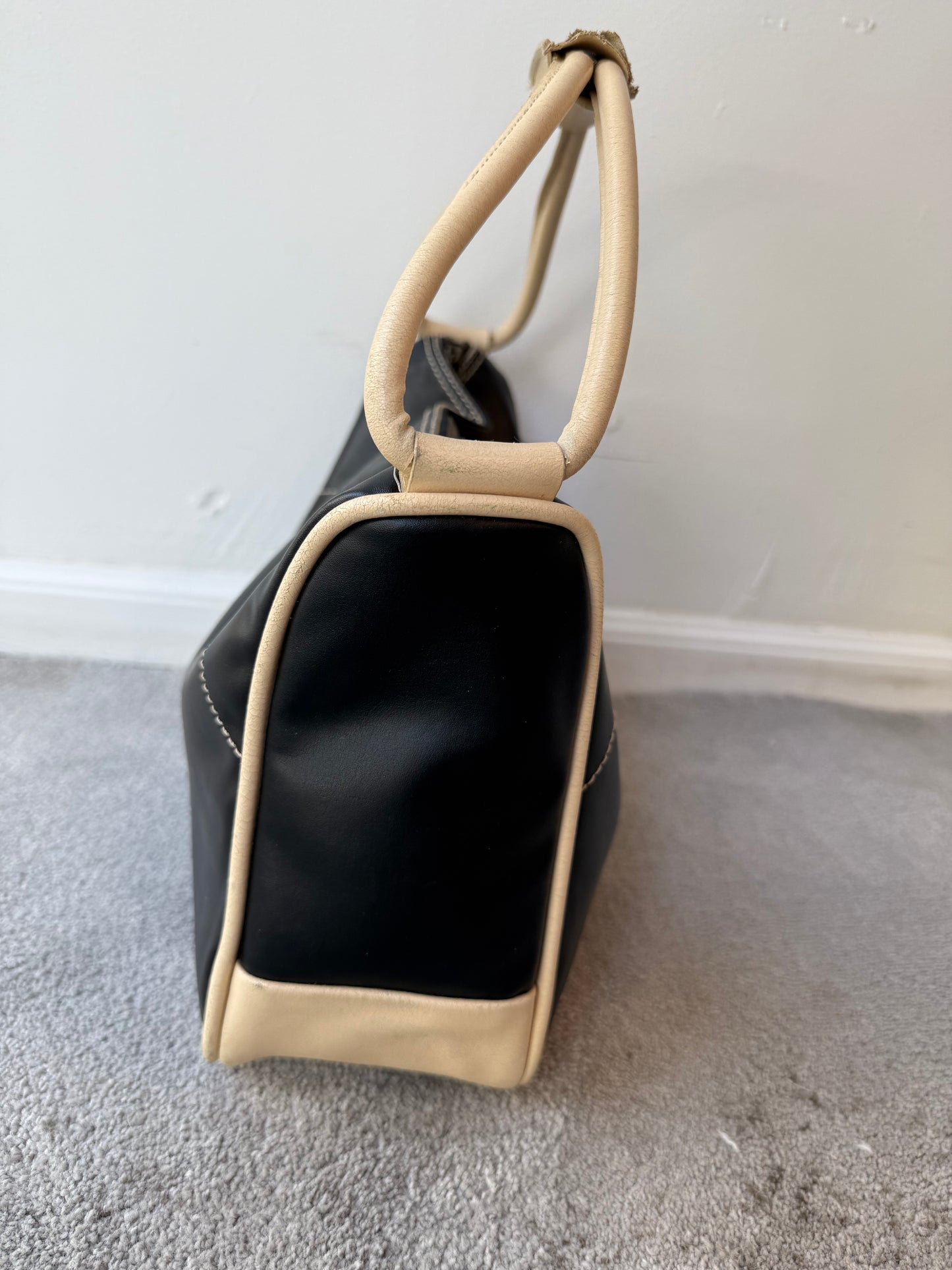 Miu Miu early 2000s leather shoulder bag