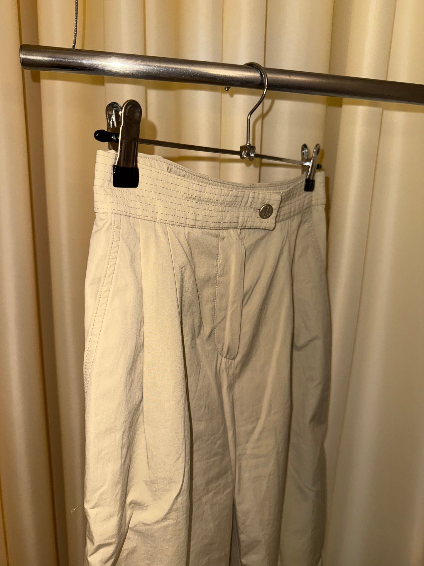 Max Mara lightweight cotton trouser