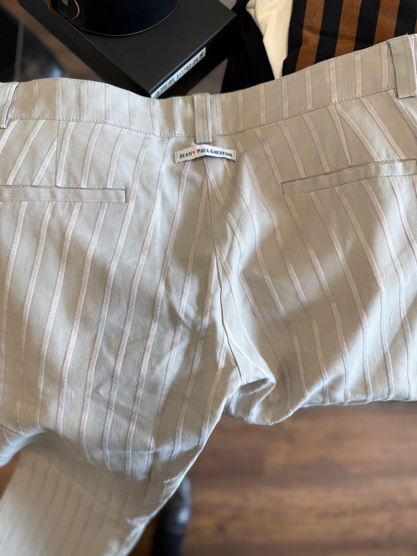 Jean Paul Gaultier Striped Tailored Pants