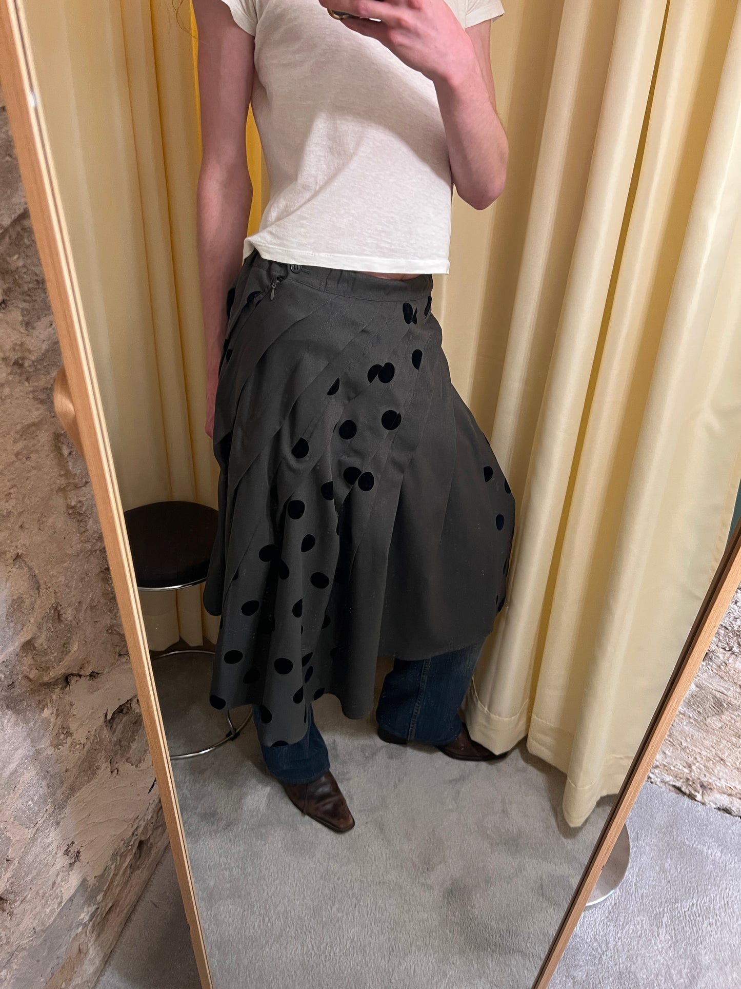 Gomme Spiral Skirt