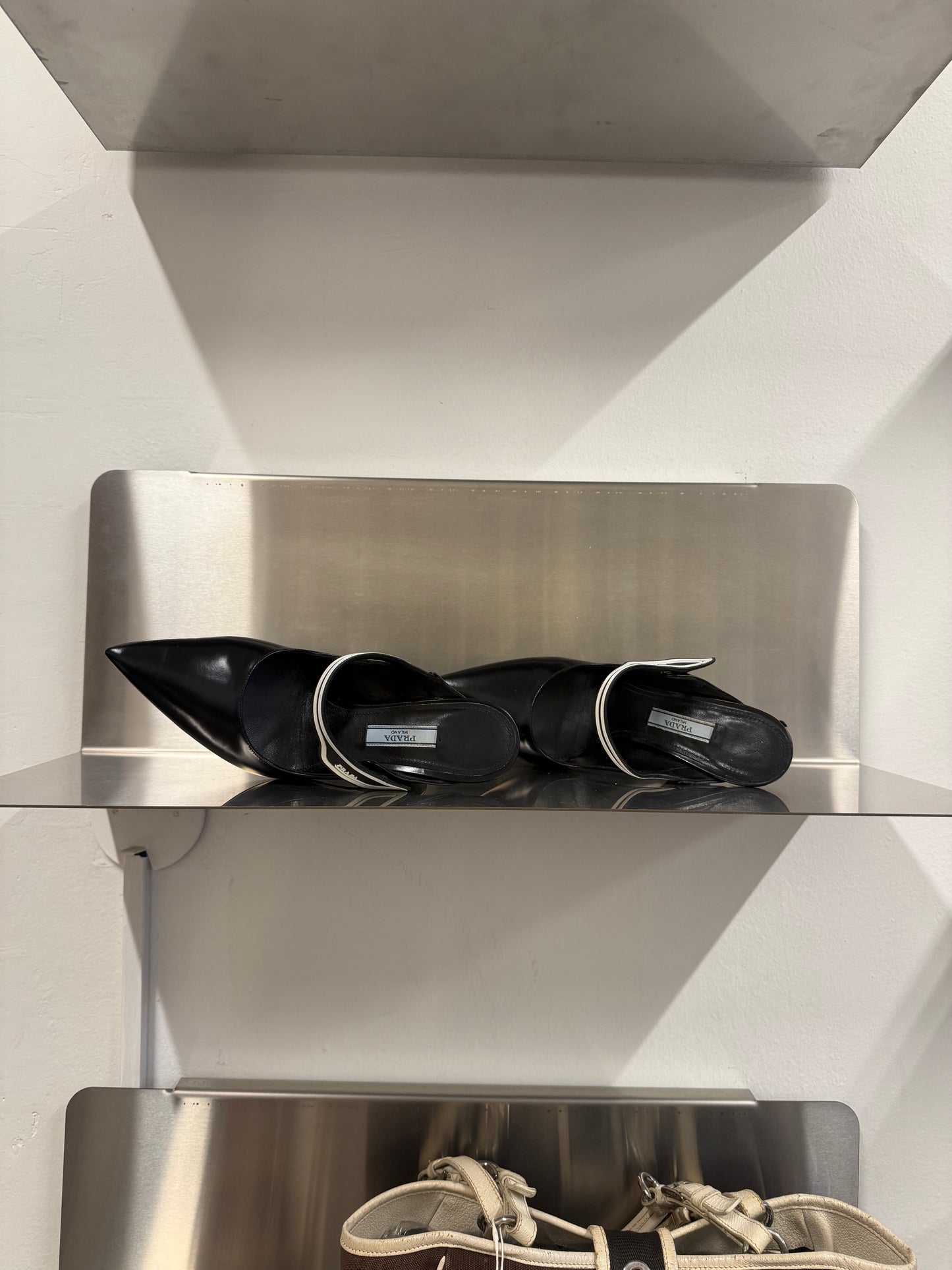 Prada FW22 Spazzolato Mules