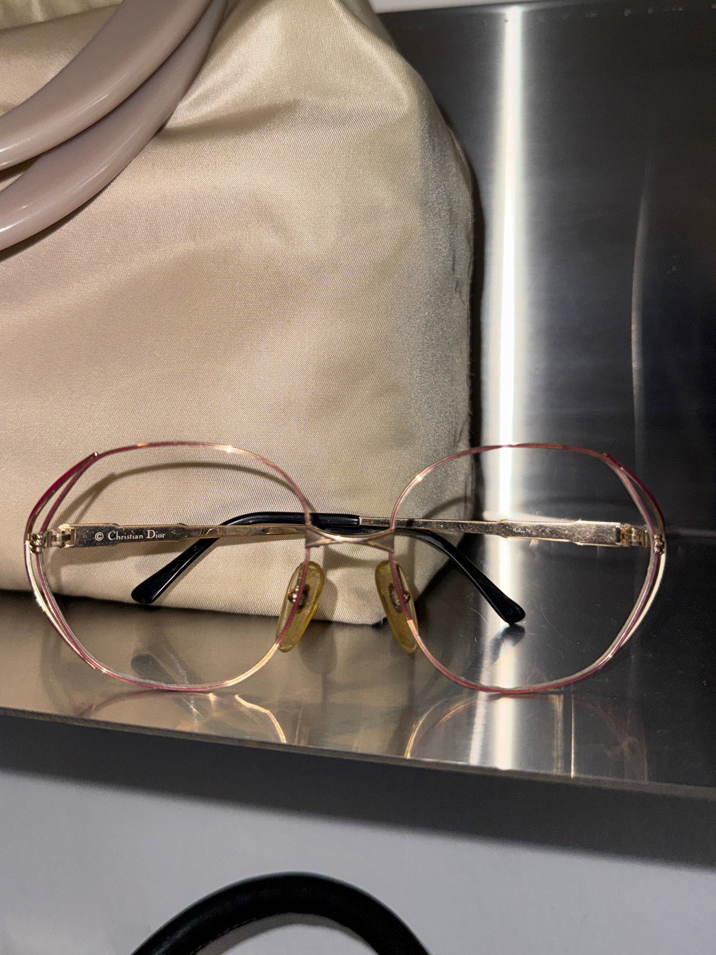 Christian Dior optical frame from the late 1970s to early 1980s