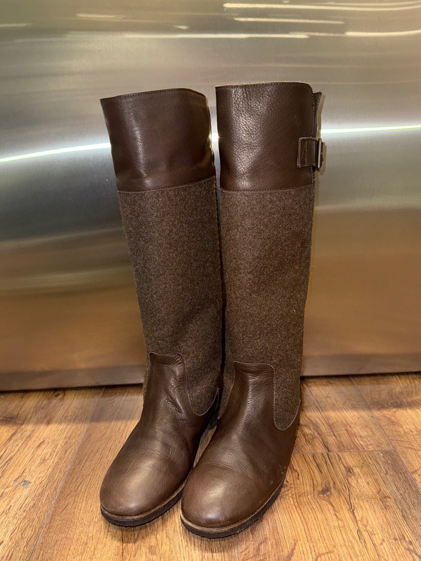 Tsumori Chisato knee-high boots 2000s