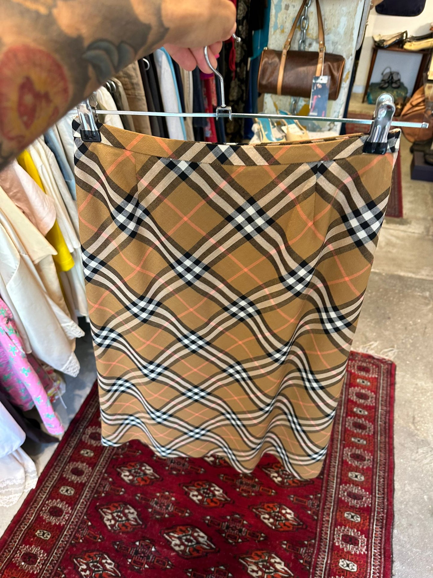 BURBERRY London 90’s long skirt