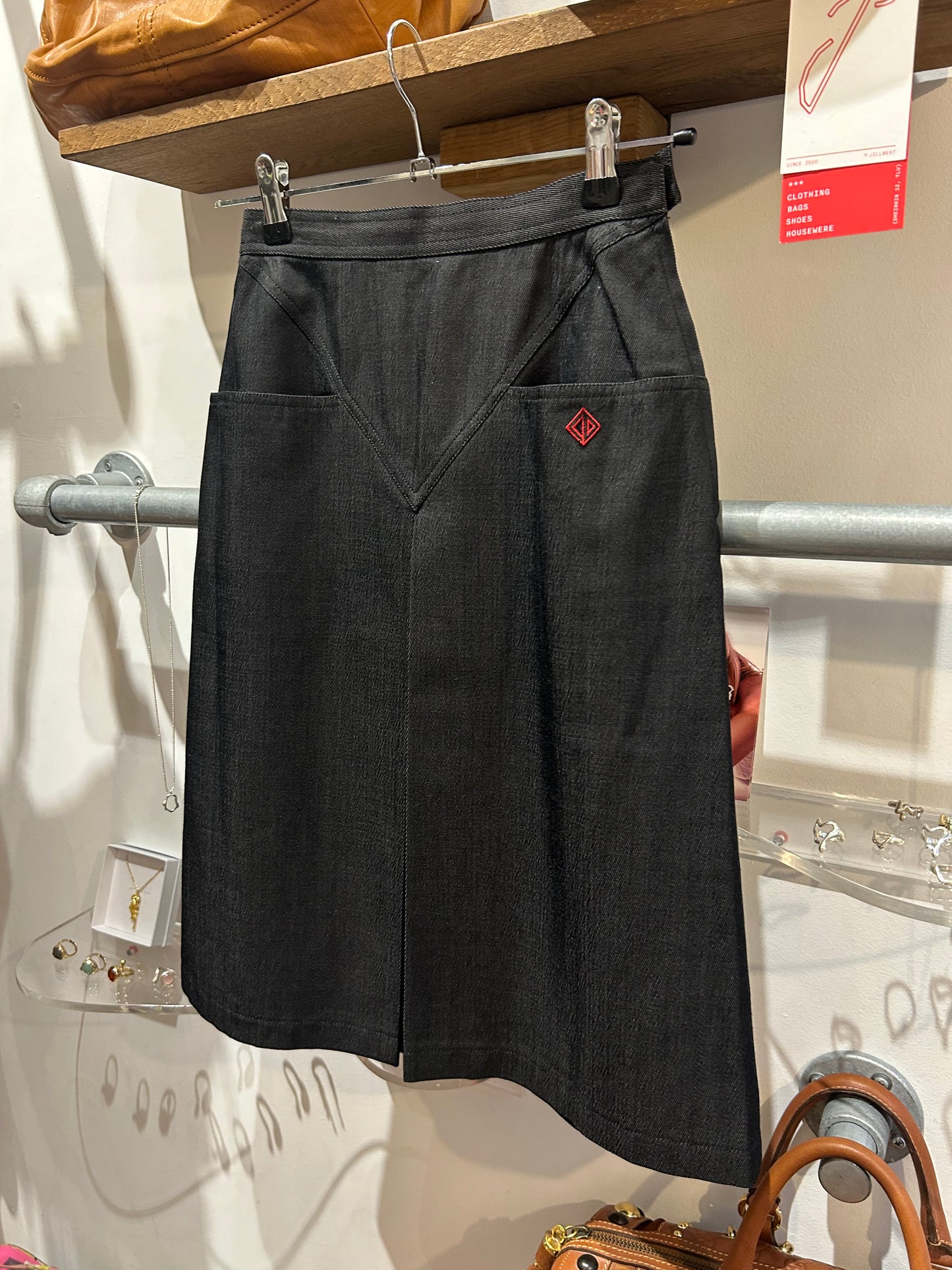 Christian DIOR sport washed skirt