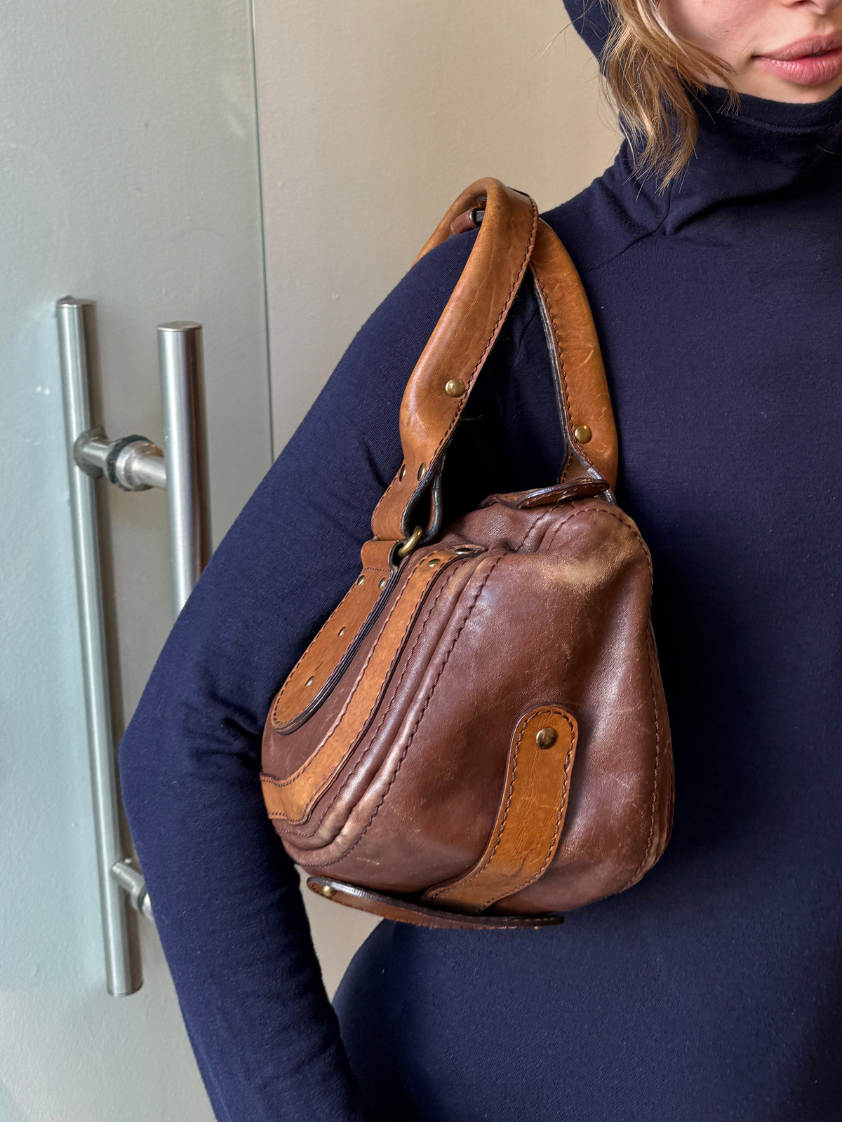 Chloe Paddington Padlock Satchel