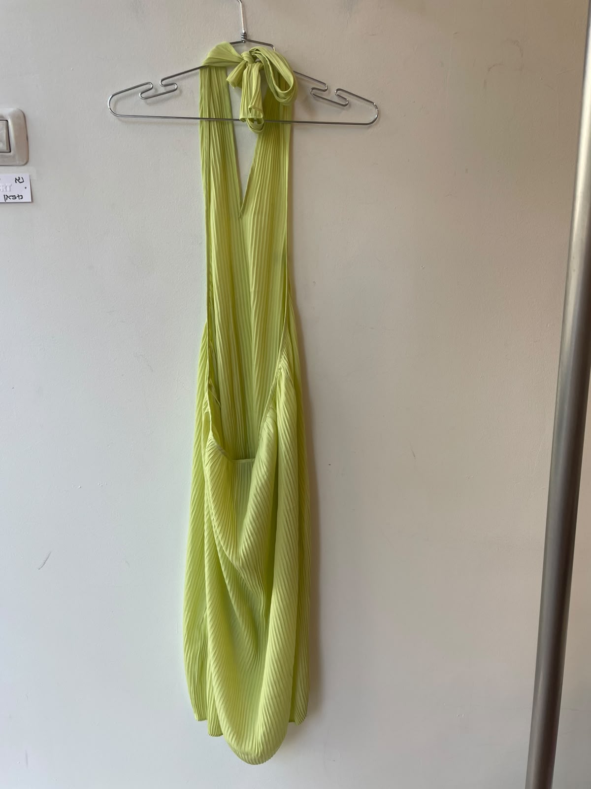8 by YOOX Pleated Halter Dress