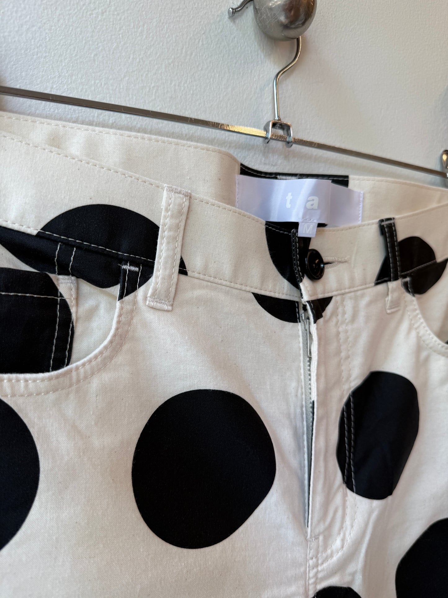 Tao Comme des Garçons SS23 Polka Dot Cropped Pants