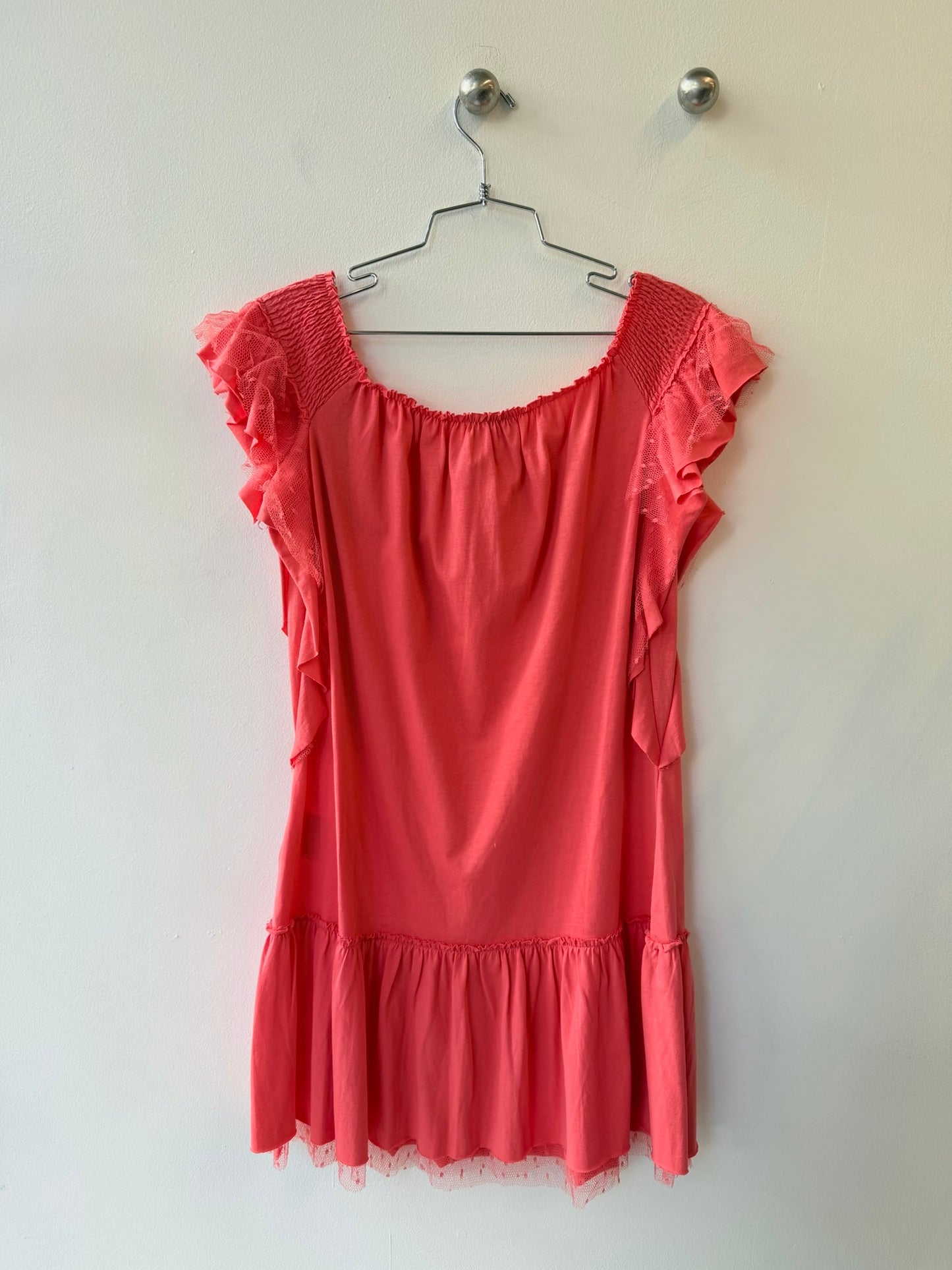 REDValentino Bateau Neckline Mini Dress – 2010s