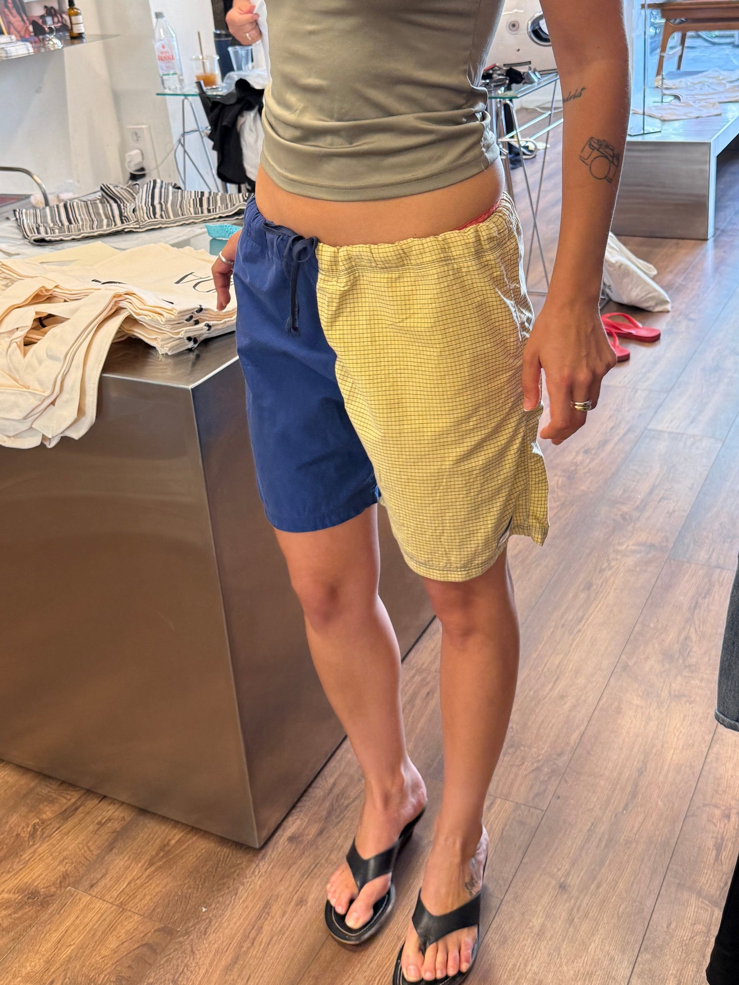 Coveri Mare Color Block Swim Shorts