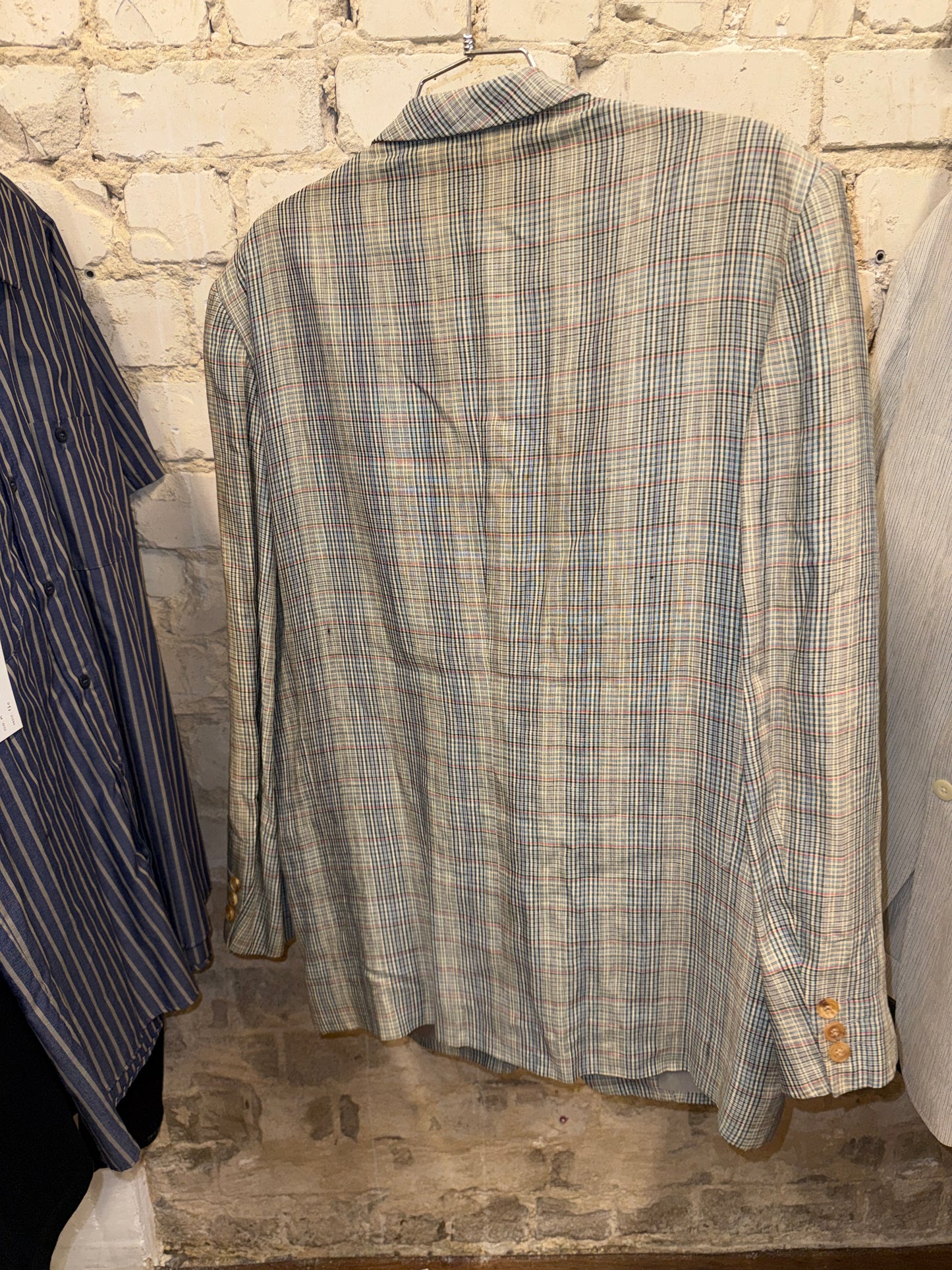 Christian Dior Monsieur Plaid Sportswear Blazer