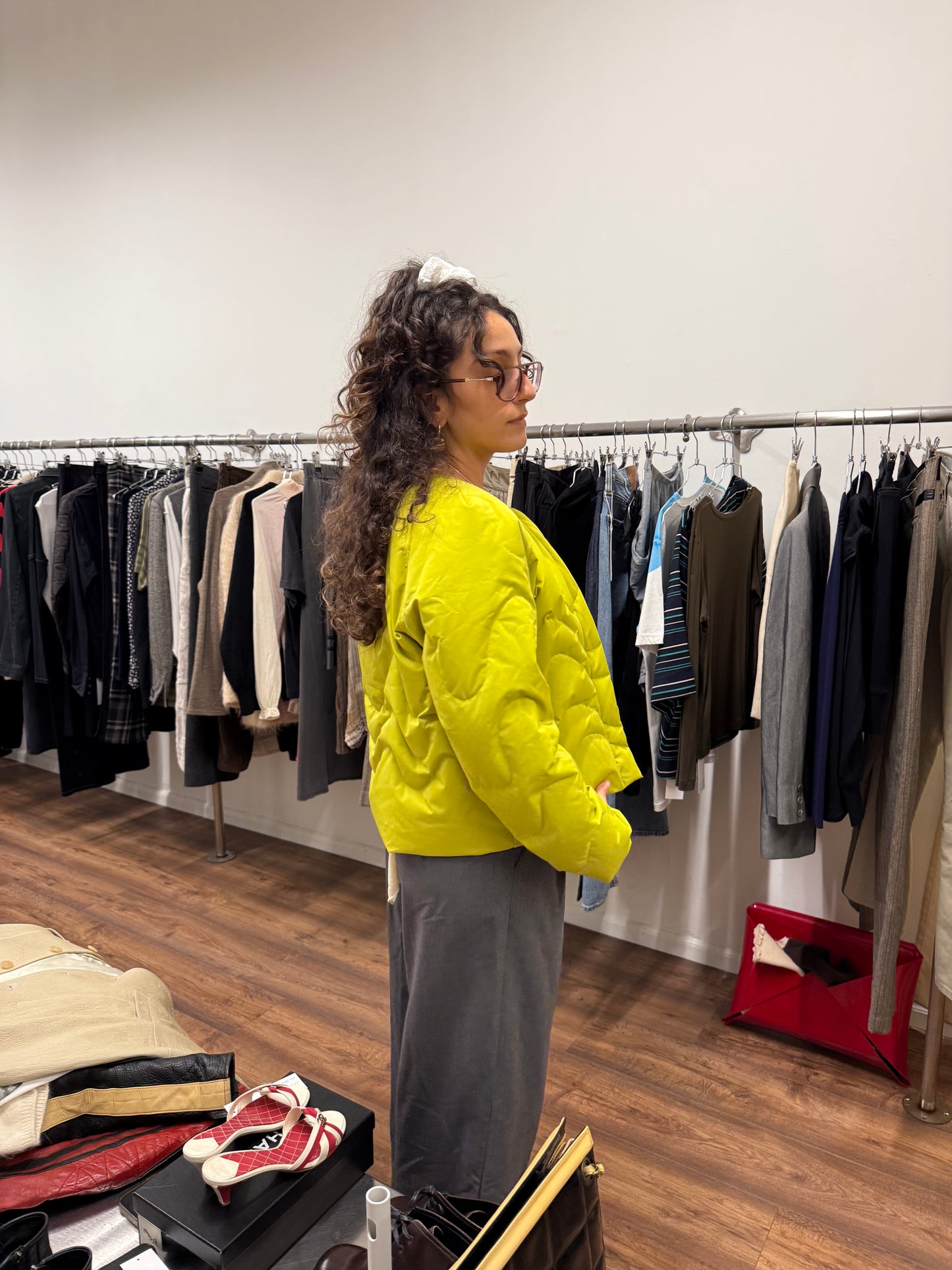 Paloma Wool padded cropped jacket