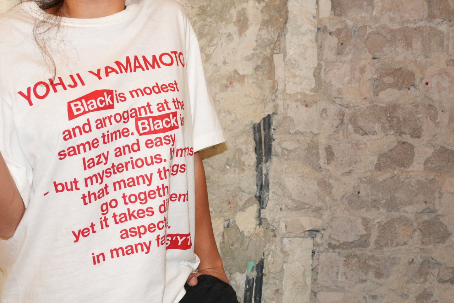Yohji Yamamoto S’YTE Graphic T-Shirt