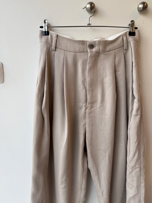 Hed Mayner SS23 Wool Pleated Trousers