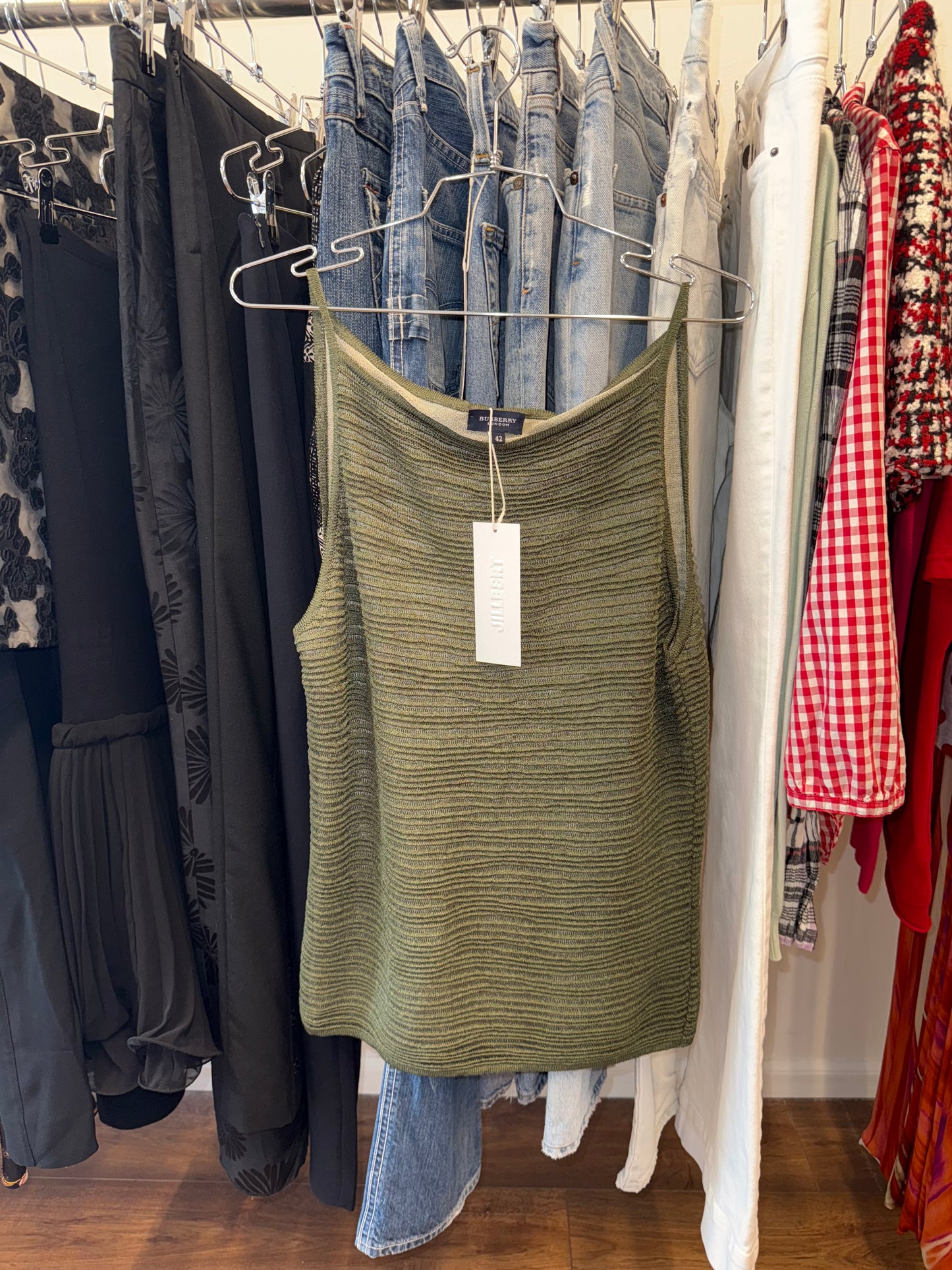 Burberry Knit Tank Top
