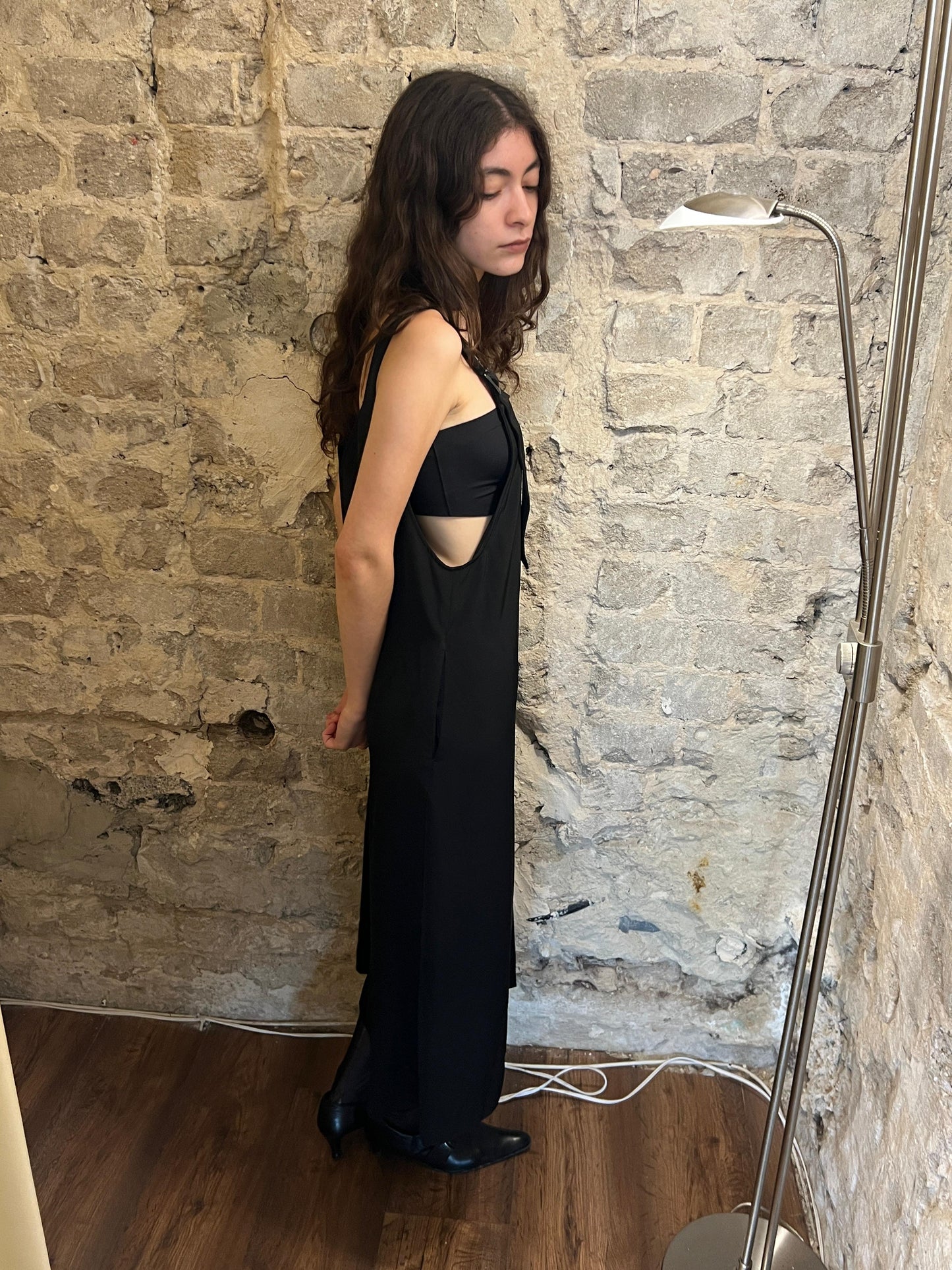 Ray Beams Buckle Strap Dress