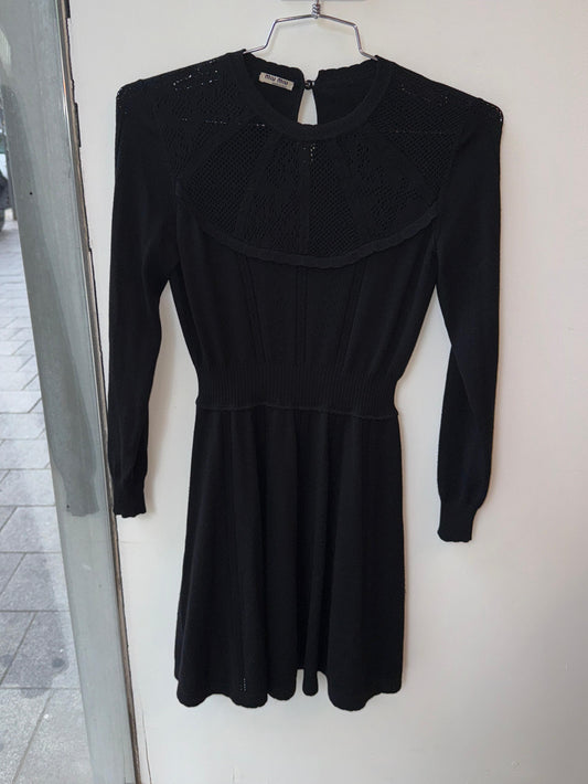 Miu Miu Knit Dress 2010s