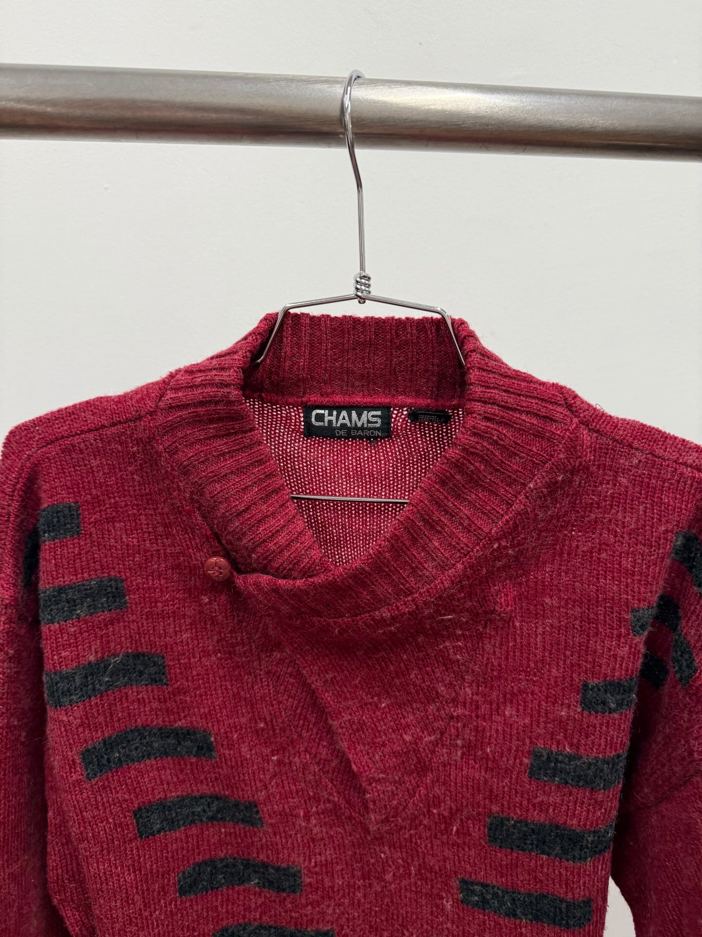 Chams de Baron 80s Wool Knit
